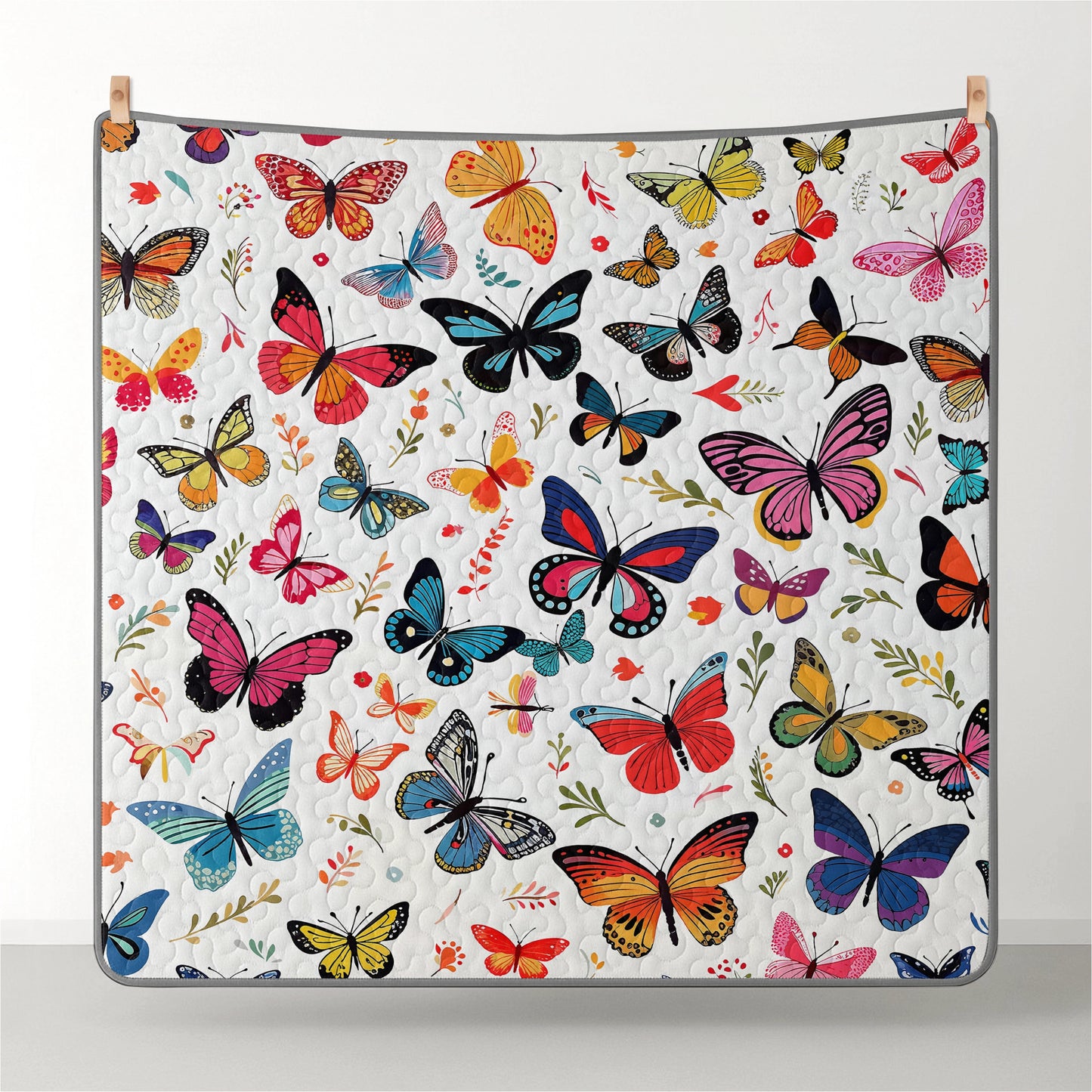 Pajabear Quilt 3-Piece Set Delightful Butterflies