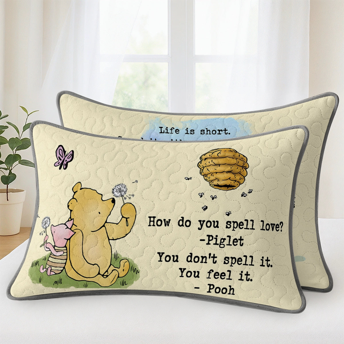 Pajabear Quilt 3-Piece Set Classic Honey Bear Wisdom