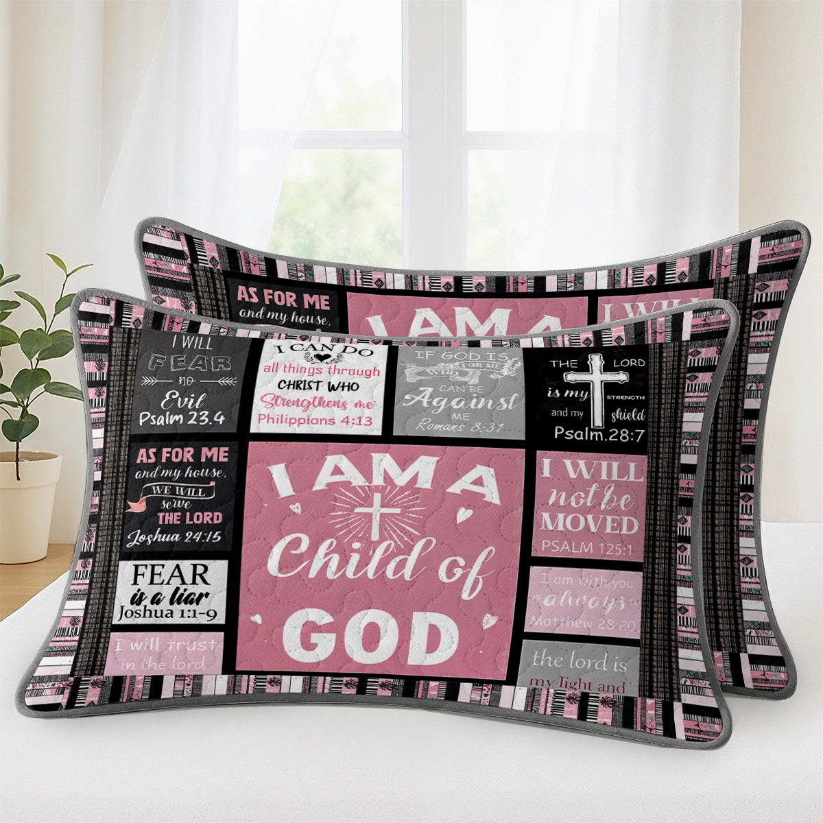 Pajabear Quilt 3-Piece Set Child of God