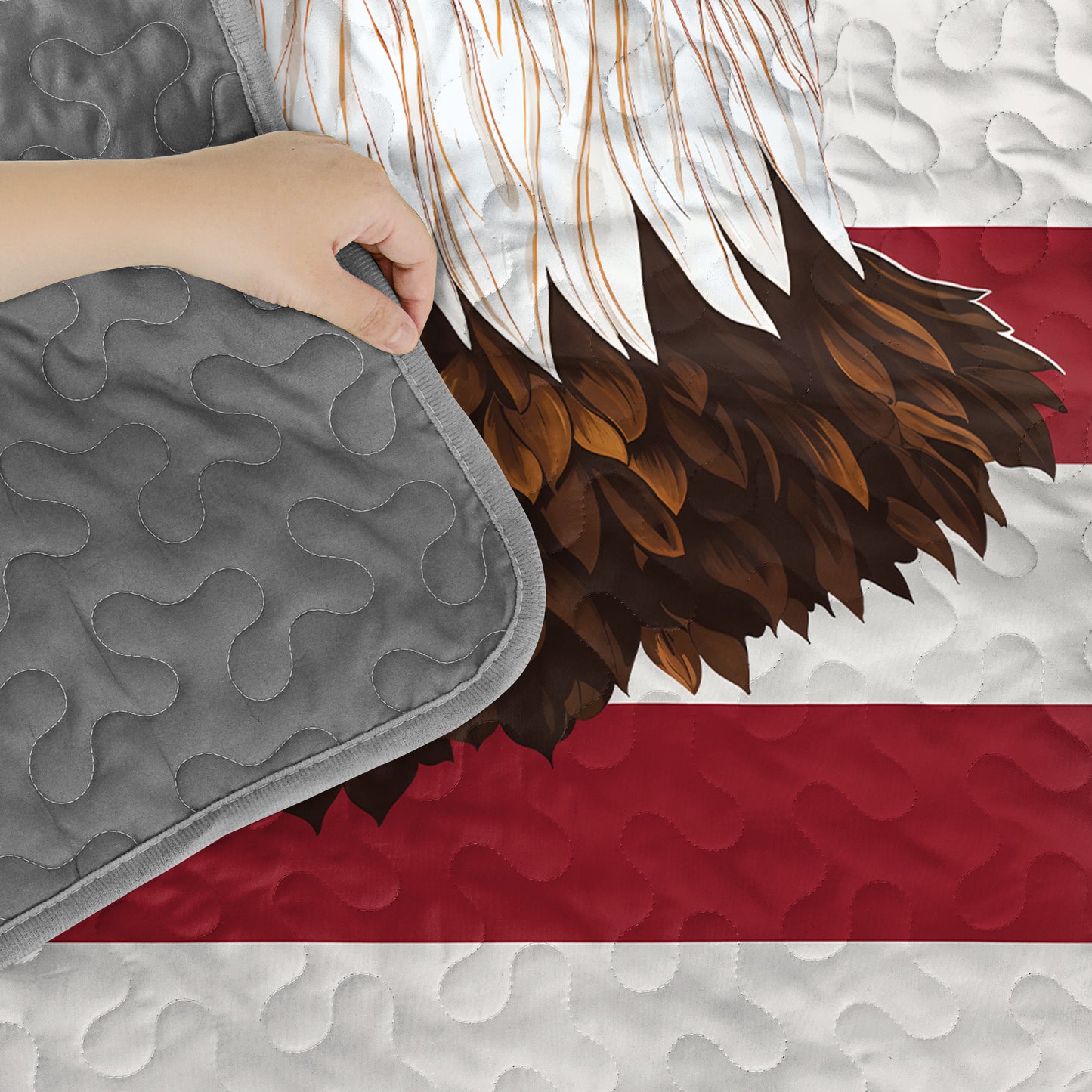 Pajabear Quilt 3-Piece Set American Eagle