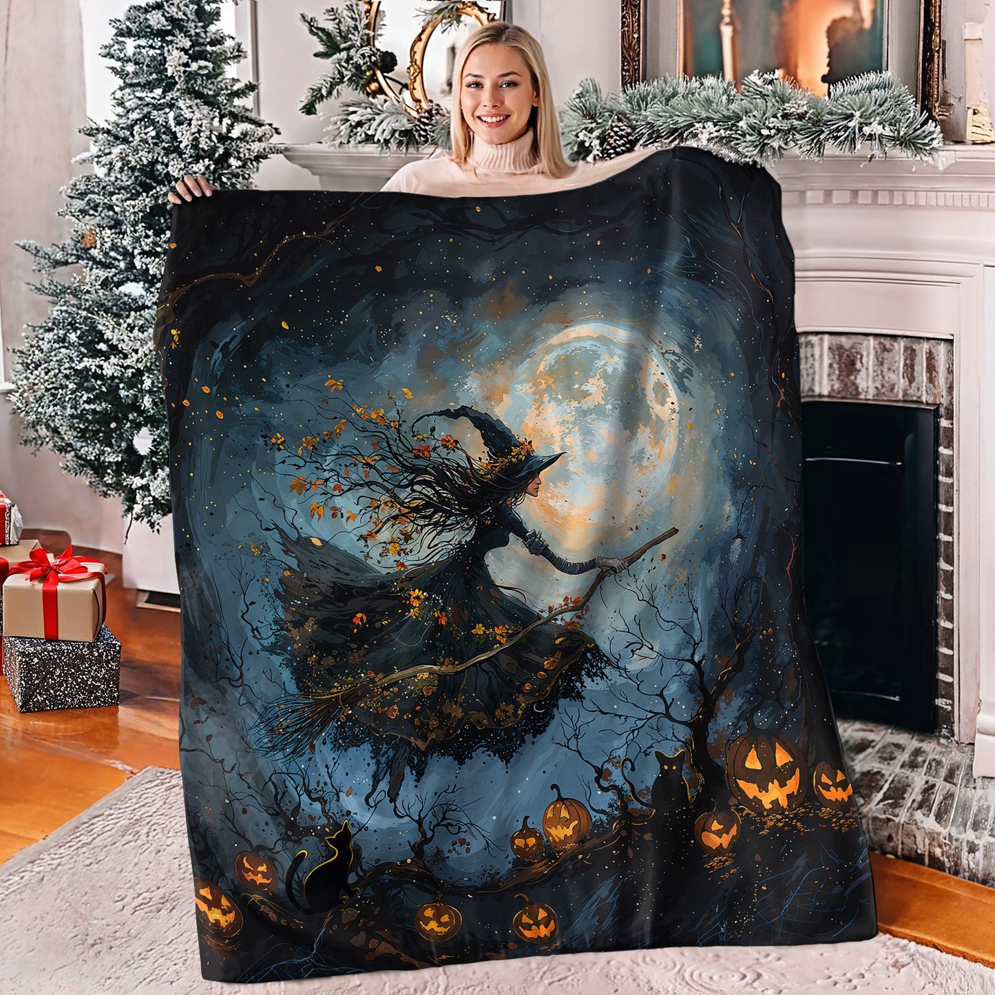 Pajabear Fleece Blanket Charmed Nightfall