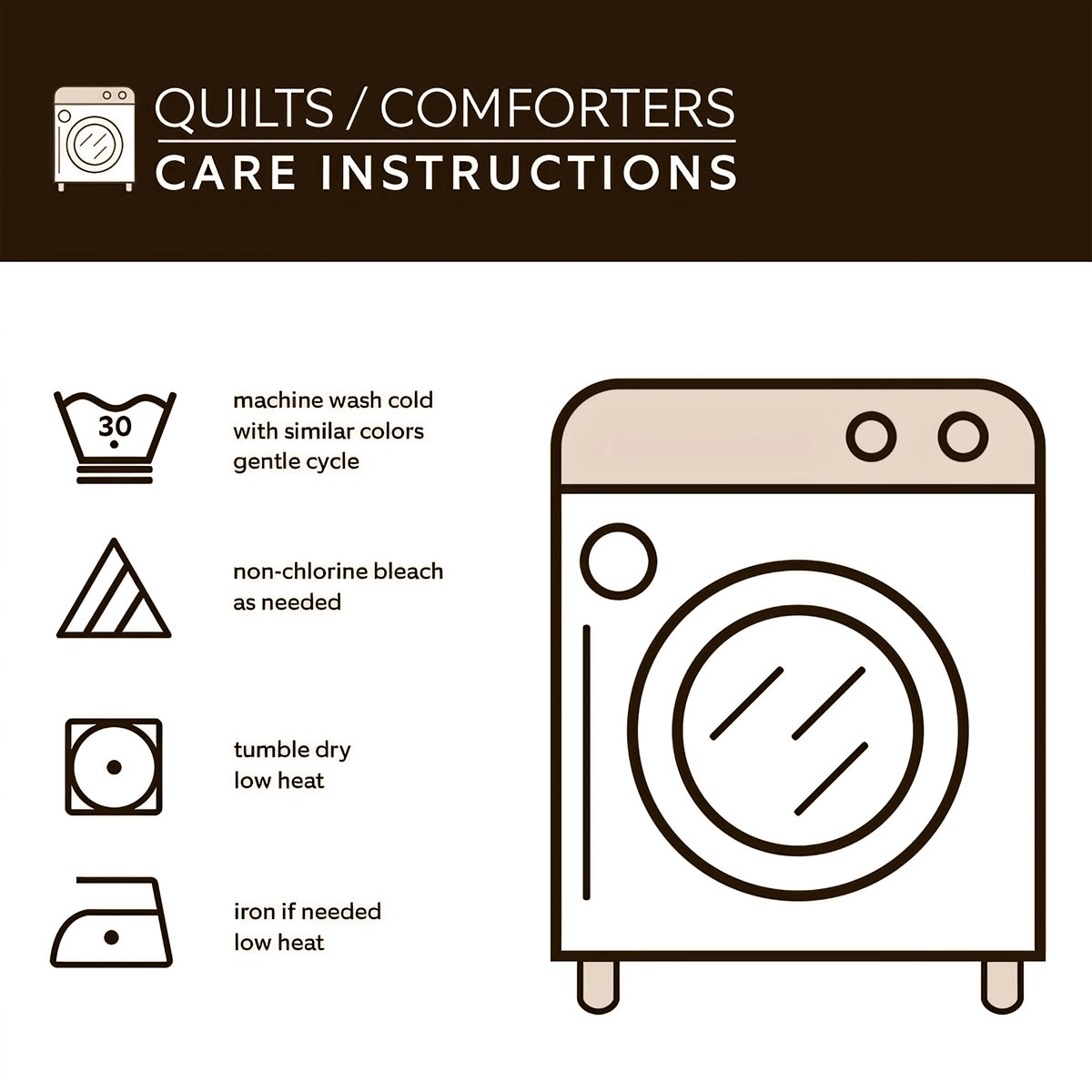 Pajabear Quilt 3-Piece Set Spooky Trick Or Treat Halloween