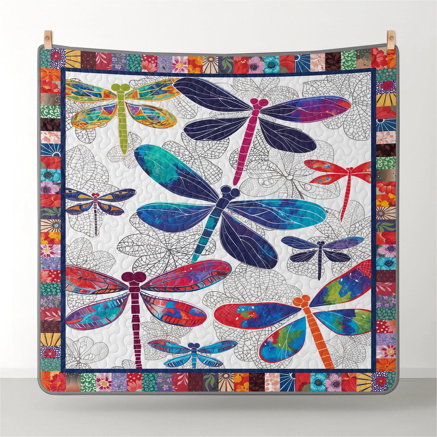Pajabear Quilt 3-Piece Set Dragonfly Dreams