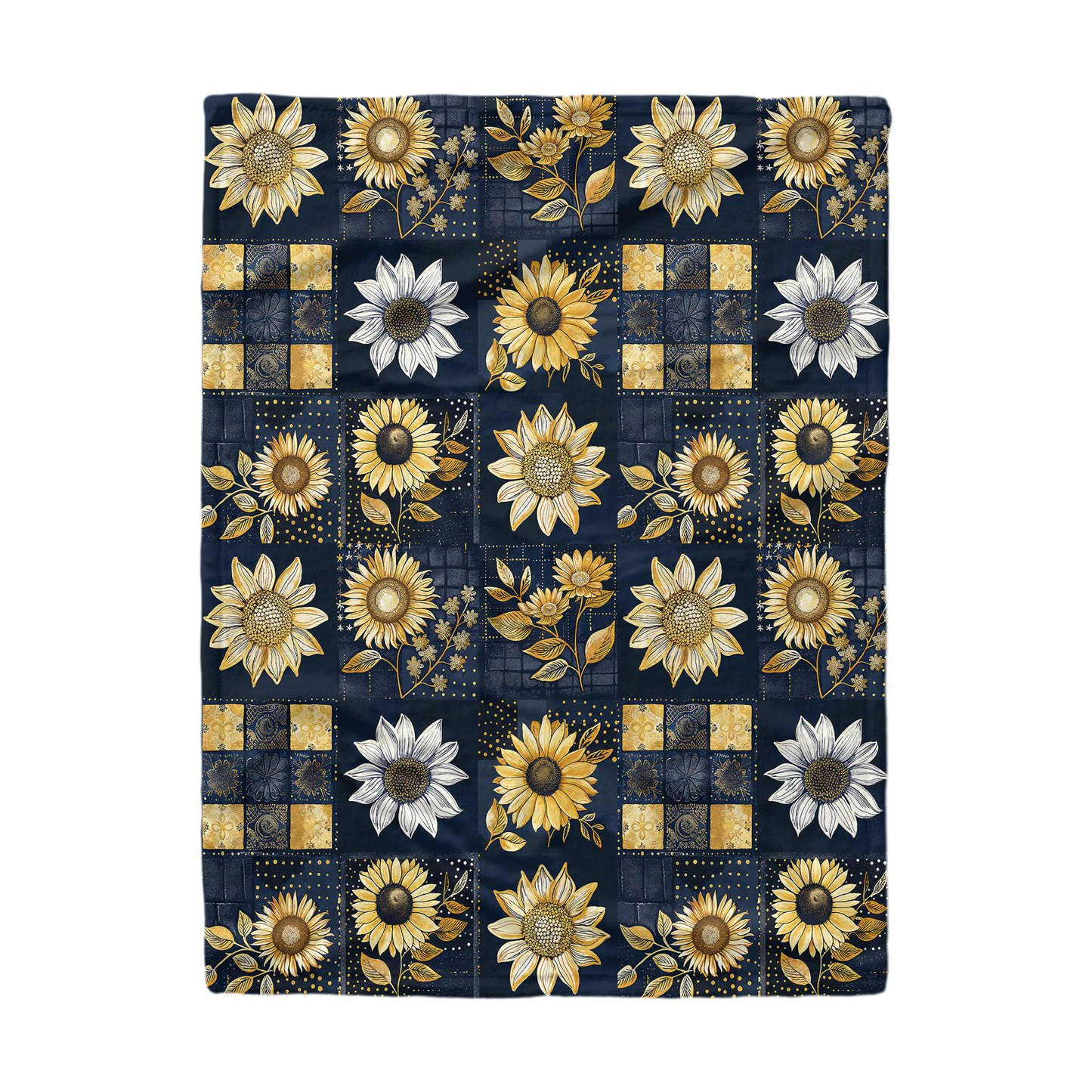 Pajabear Fleece Blanket Inelegance Sunflowers