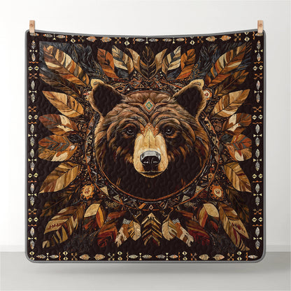 Pajabear Quilt 3-Piece Set Bear Totem Dream