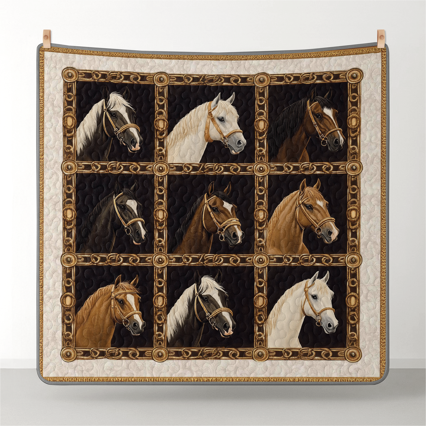 Pajabear Quilt 3-Piece Set Horse Gallery Grace