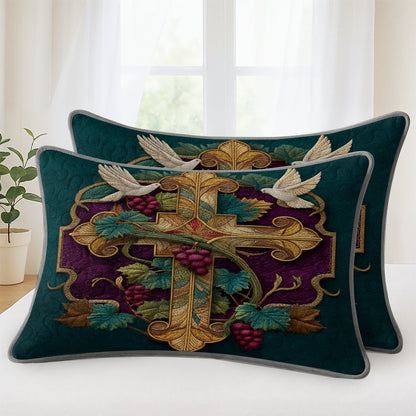 Pajabear Quilt 3-Piece Set Vine of Eternal Grace