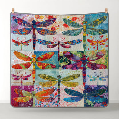 Pajabear Quilt 3-Piece Set Dragonfly Harmony