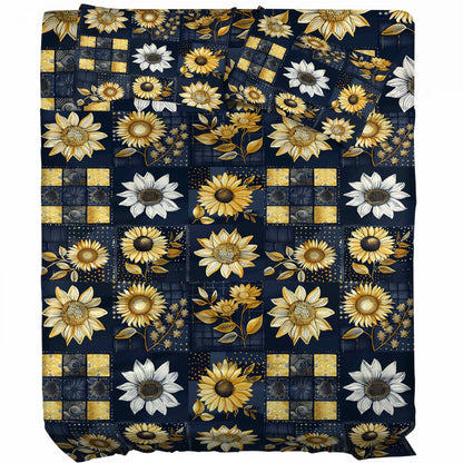 Pajabear 4-Piece Bed Sheet Set Inelegance Sunflowers
