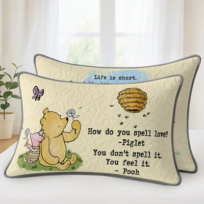 Pajabear Quilt 3-Piece Set Classic Honey Bear Wisdom