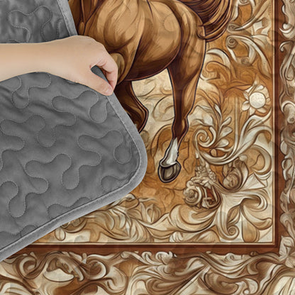 Pajabear Quilt 3-Piece Set Golden Gallop Harmony