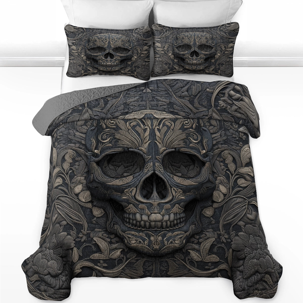 Pajabear Quilt 3-Piece Set Stone Crown of Shadows