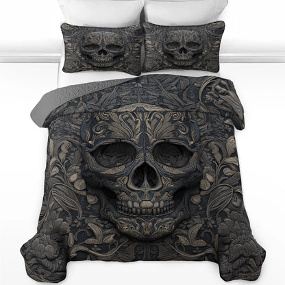 Pajabear Quilt 3-Piece Set Stone Crown of Shadows