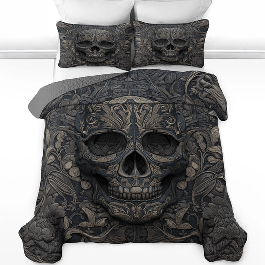 Pajabear Quilt 3-Piece Set Stone Crown of Shadows