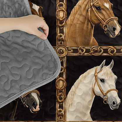 Pajabear Quilt 3-Piece Set Horse Gallery Grace