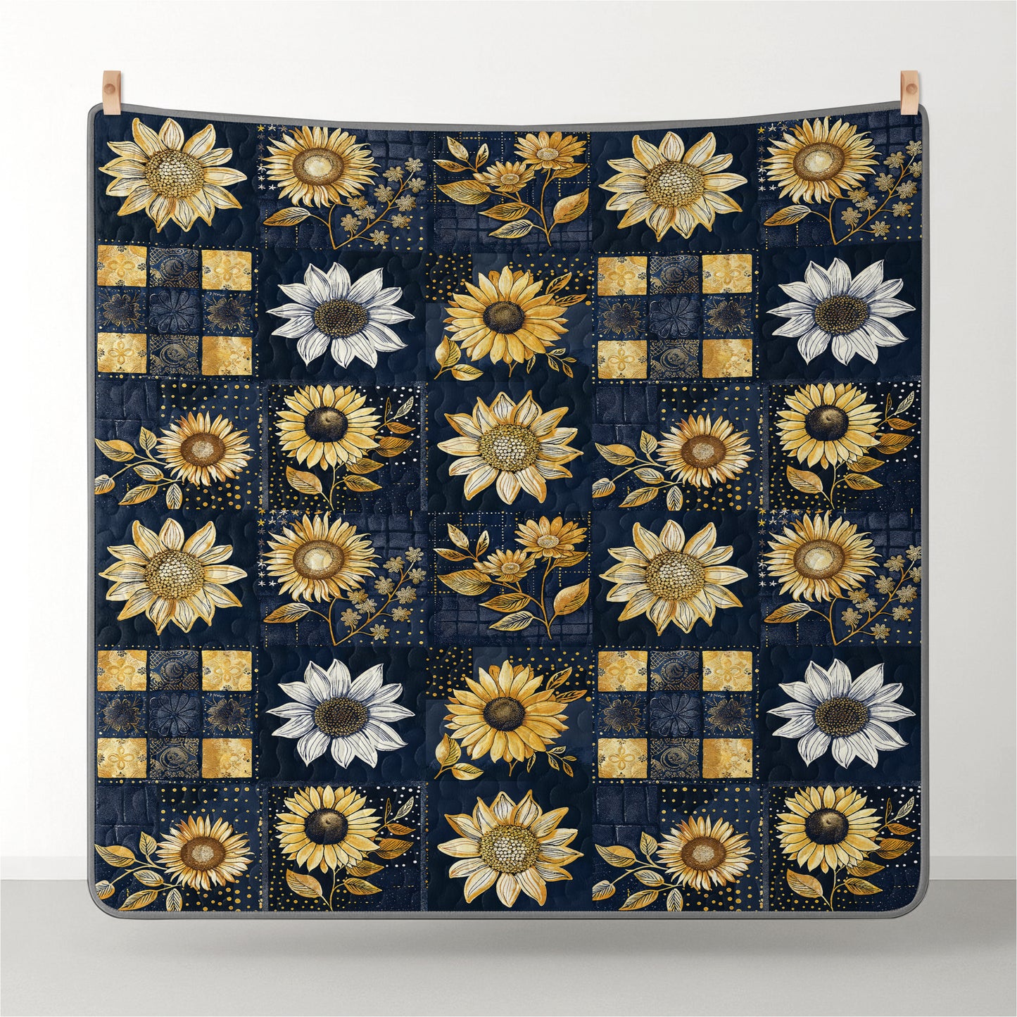 Pajabear Quilt 3-Piece Set Inelegance Sunflowers