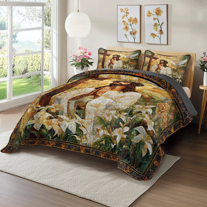 Pajabear Quilt 3-Piece Set Light of Salvation