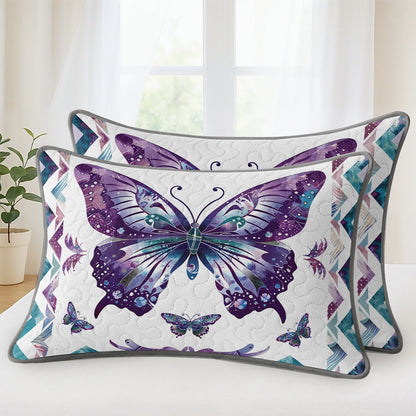 Pajabear Quilt 3-Piece Set Mystic Butterfly