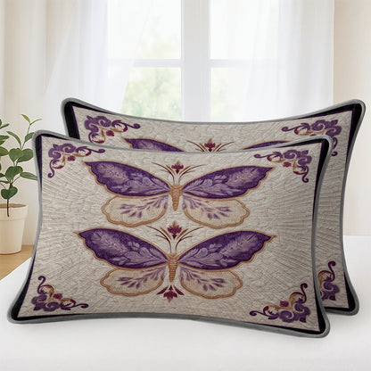 Pajabear Quilt 3-Piece Set Lavender Wings of Grace