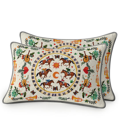 Pajabear Quilt 3-Piece Set The Carousel of Dreams