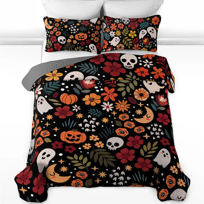 Pajabear Quilt 3-Piece Set Spooky Chic