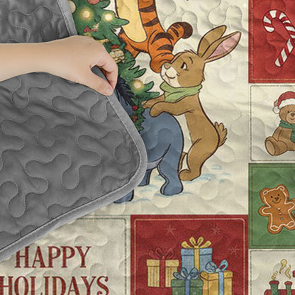 Pajabear Quilt 3-Piece Set Merry Pooh