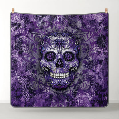 Pajabear Quilt 3-Piece Set Gorgeous Mandala Skull