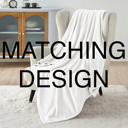 Pajabear Matching Design Fleece Blanket (50" x 60")