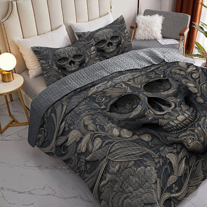 Pajabear Quilt 3-Piece Set Stone Crown of Shadows