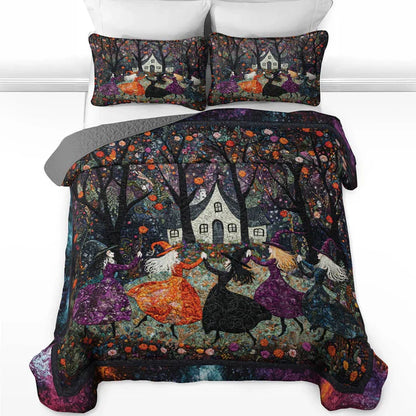 Pajabear Quilt 3-Piece Set Beautiful Witchy Woman