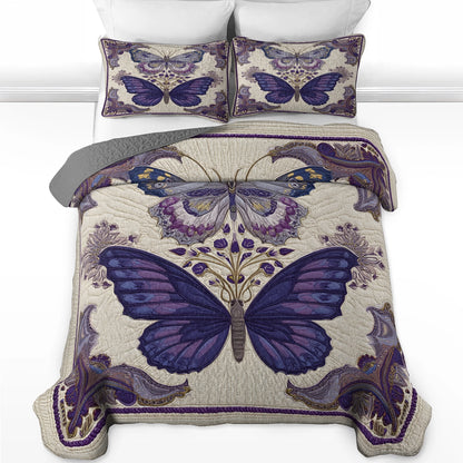 Pajabear Quilt 3-Piece Set Enchanted Royal Wings