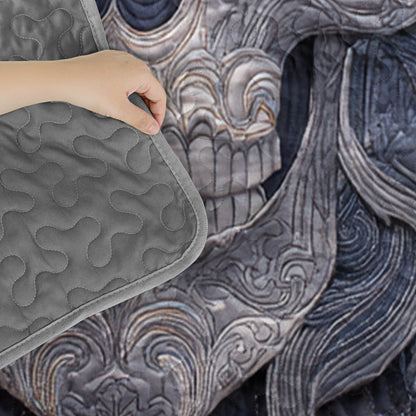 Pajabear Quilt 3-Piece Set Violet Crown of Shadows