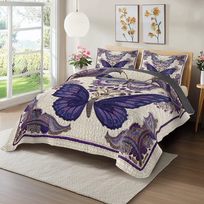 Pajabear Quilt 3-Piece Set Enchanted Royal Wings