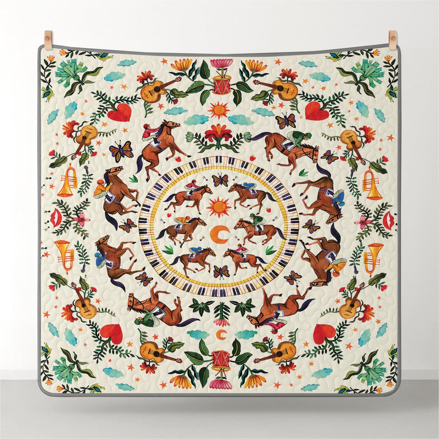 Pajabear Quilt 3-Piece Set The Carousel of Dreams