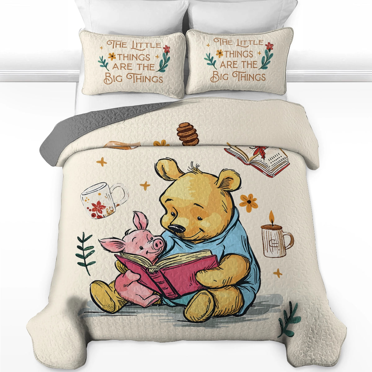Pajabear Quilt 3-Piece Set Little Things