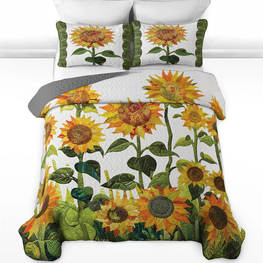 Pajabear Quilt 3-Piece Set Pretty Sunshine