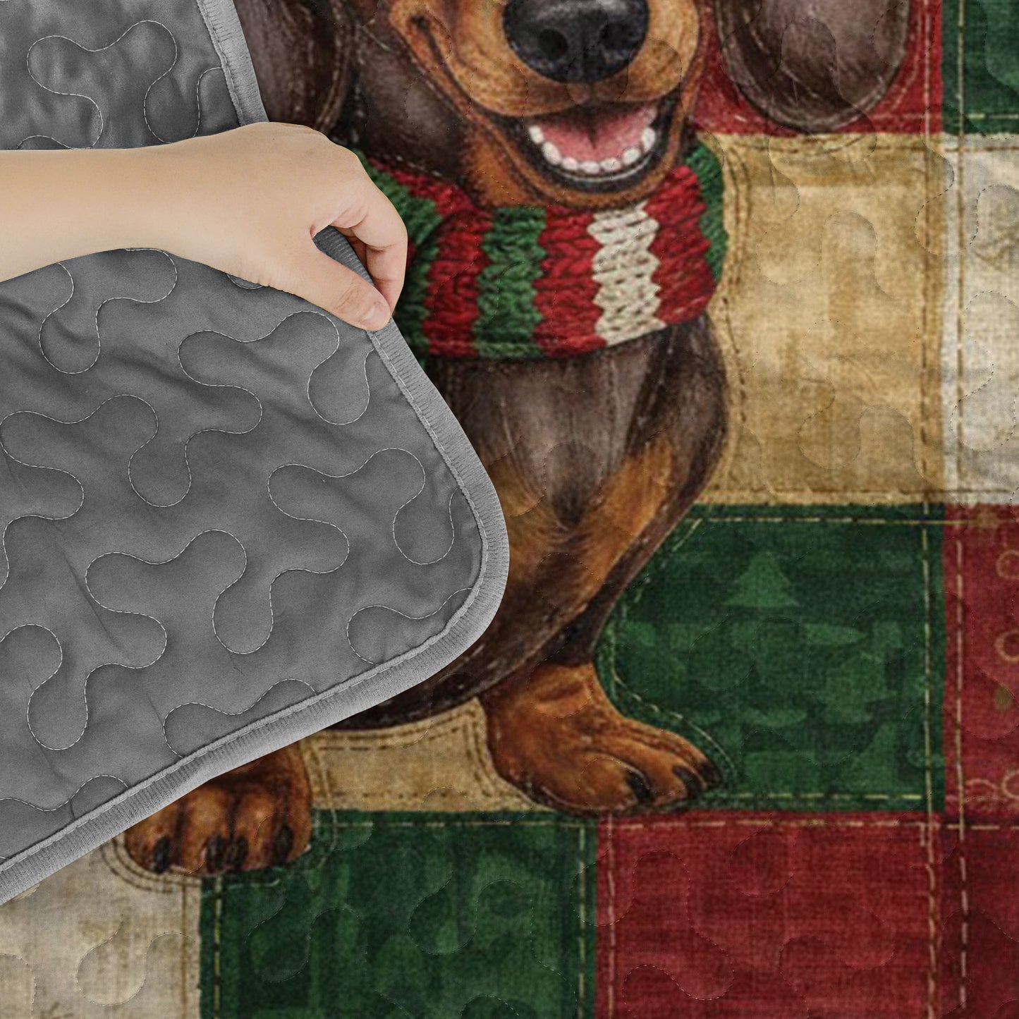 Pajabear Quilt 3-Piece Set Festive Wiener