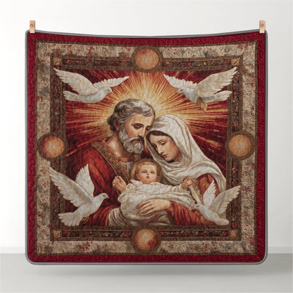 Pajabear Quilt 3-Piece Set Light of the Holy Family