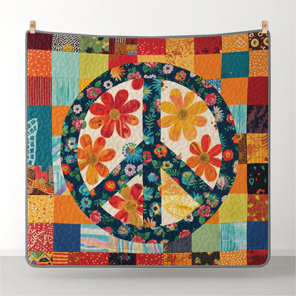 Pajabear Quilt 3-Piece Set Flower Peace