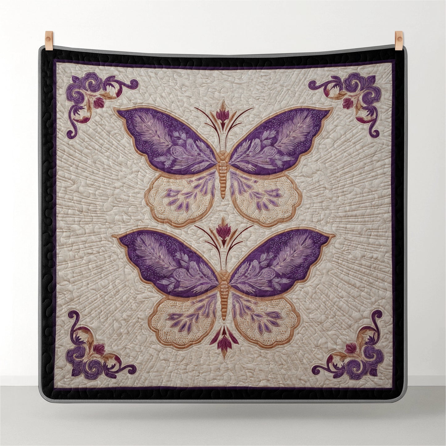 Pajabear Quilt 3-Piece Set Lavender Wings of Grace