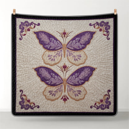 Pajabear Quilt 3-Piece Set Lavender Wings of Grace