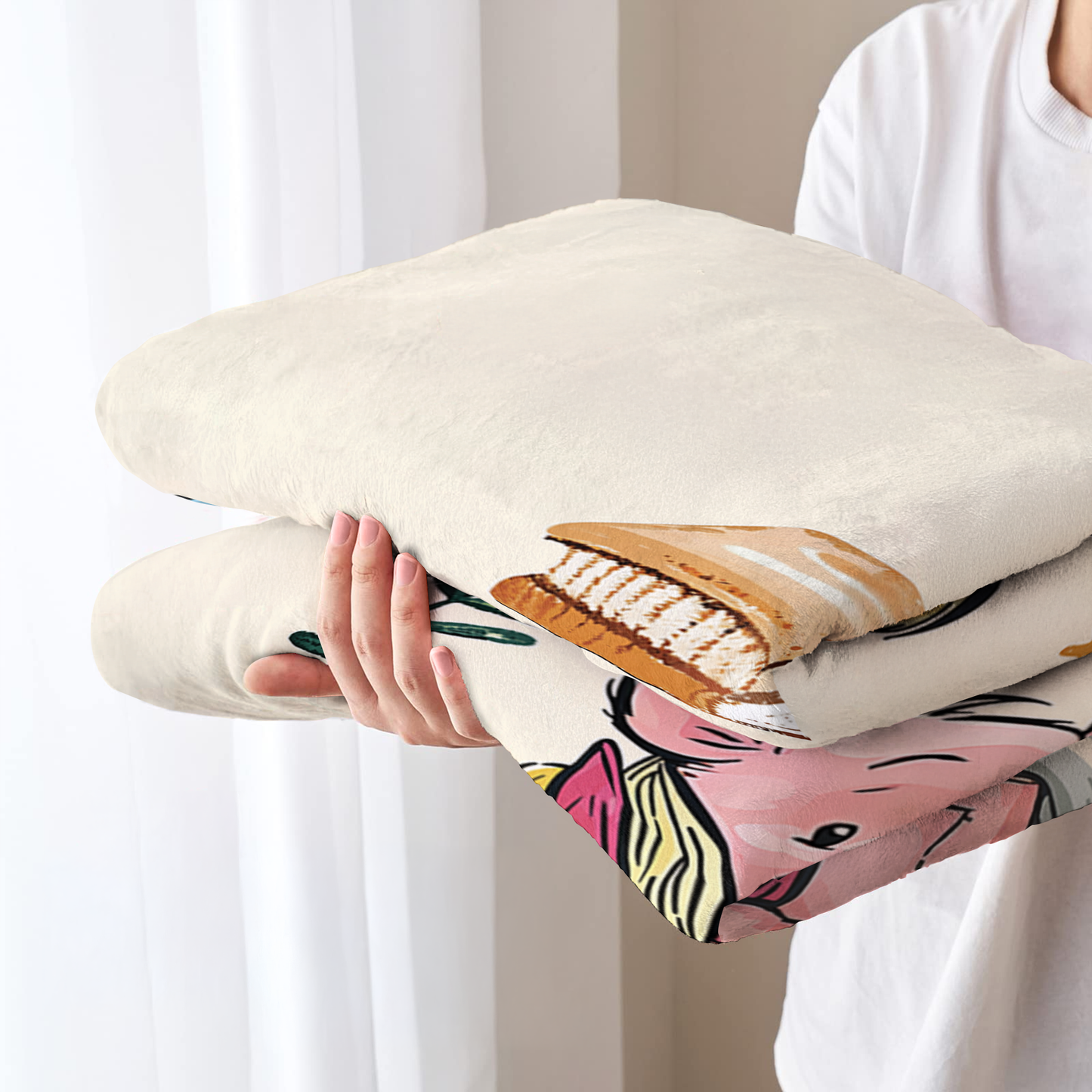 Pajabear Fleece Blanket Little Things