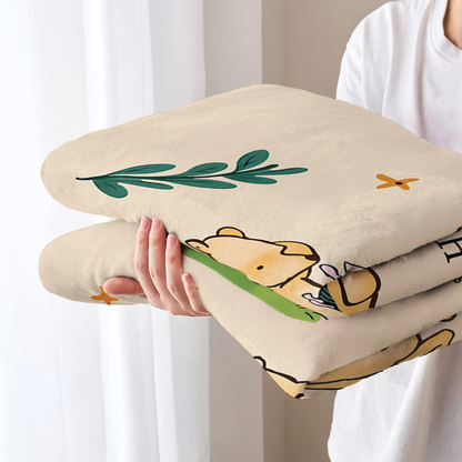 Pajabear Fleece Blanket Pooh The Love