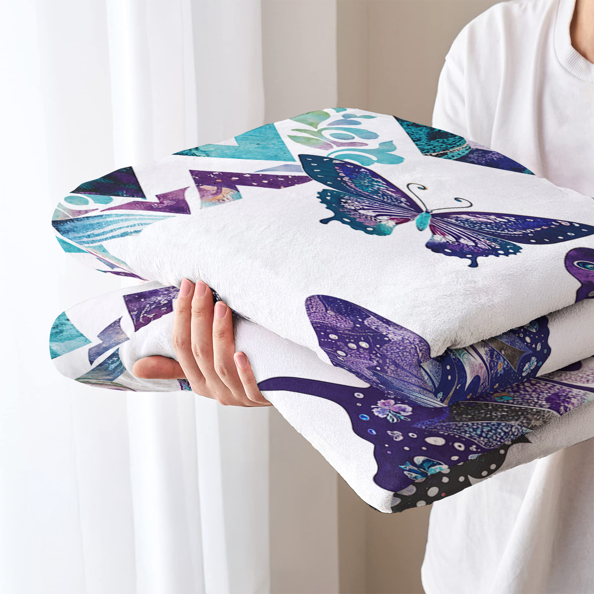 Pajabear Fleece Blanket Mystic Butterfly