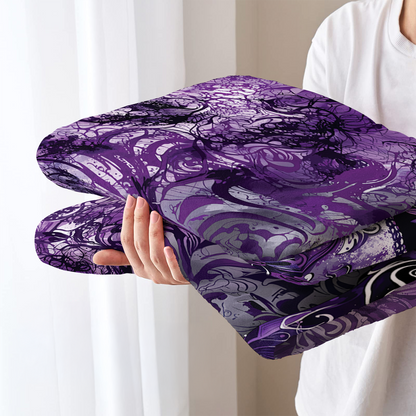 Pajabear Fleece Blanket Gorgeous Mandala Skull