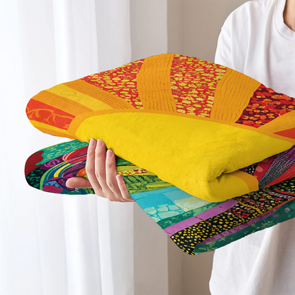 Pajabear Fleece Blanket Sunshine Radiance