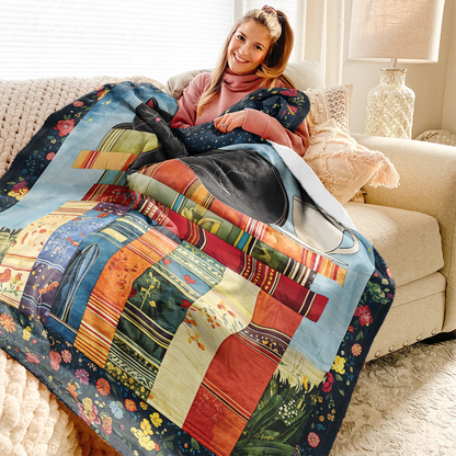 Pajabear Fleece Blanket Cozy Cat