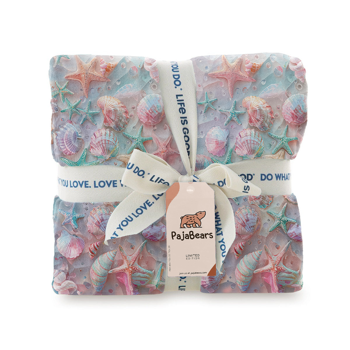 Pajabear Fleece Blanket Coastal Shell