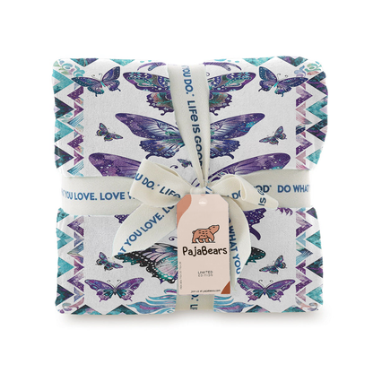 Pajabear Fleece Blanket Mystic Butterfly