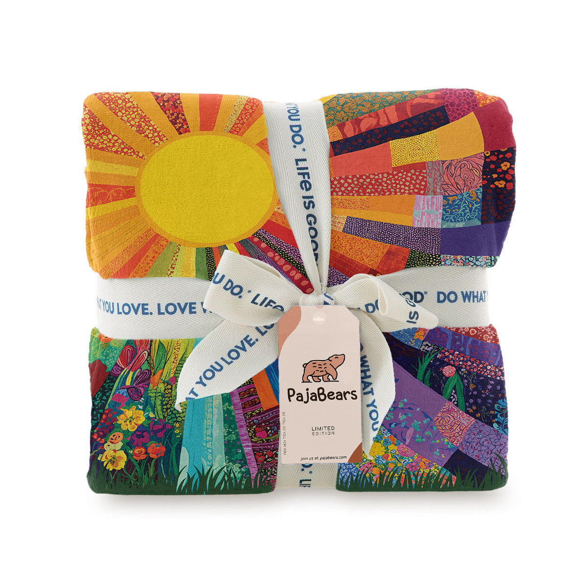 Pajabear Fleece Blanket Sunshine Radiance